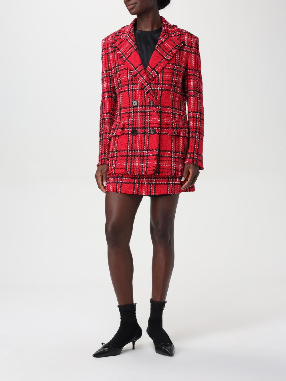 Giglio Shorts mini tartan MSGM Saldi Di Fabbrica
