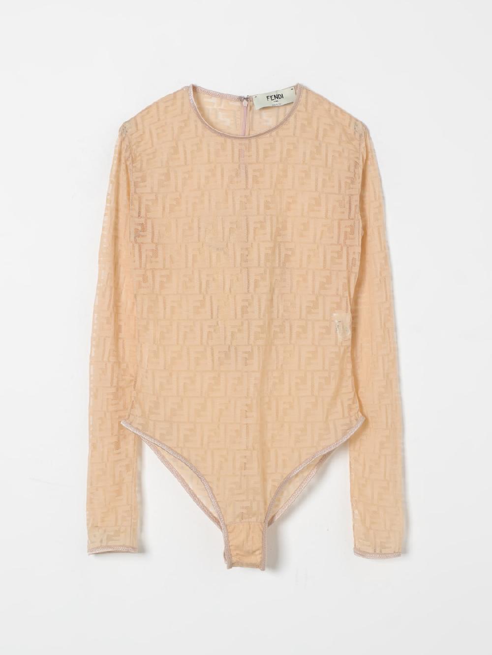 Giglio Body FF Fendi in tessuto stretch Pezzi Unici
