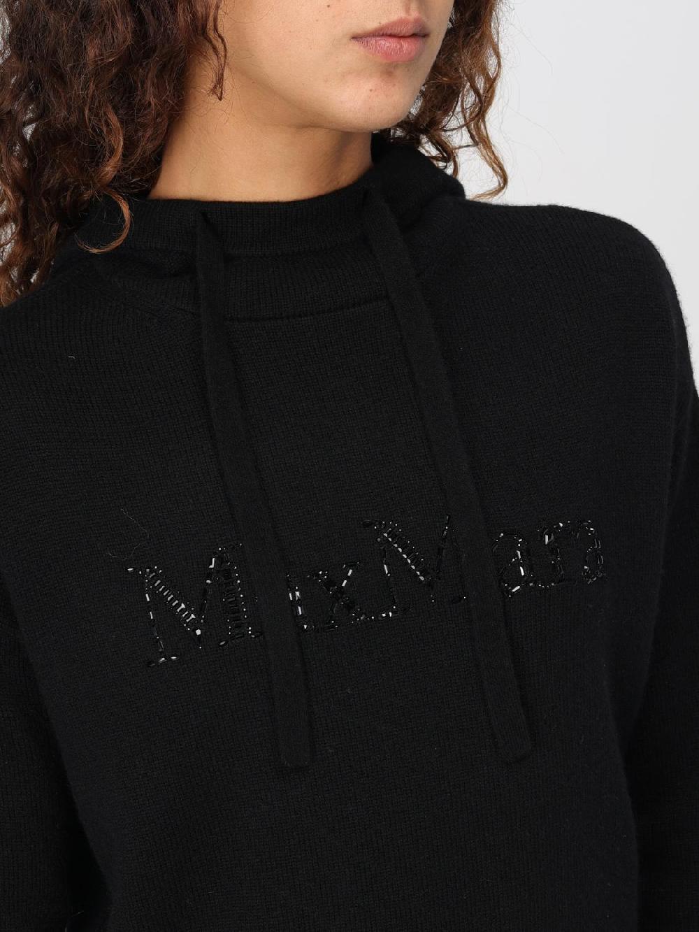 Giglio Maglione 'S Max Mara in lana con logo di strass Acquista Ora
