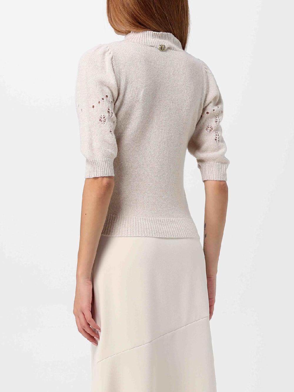 Giglio Maglia Twinset in miksto lana e cashmere Fino Al -60%