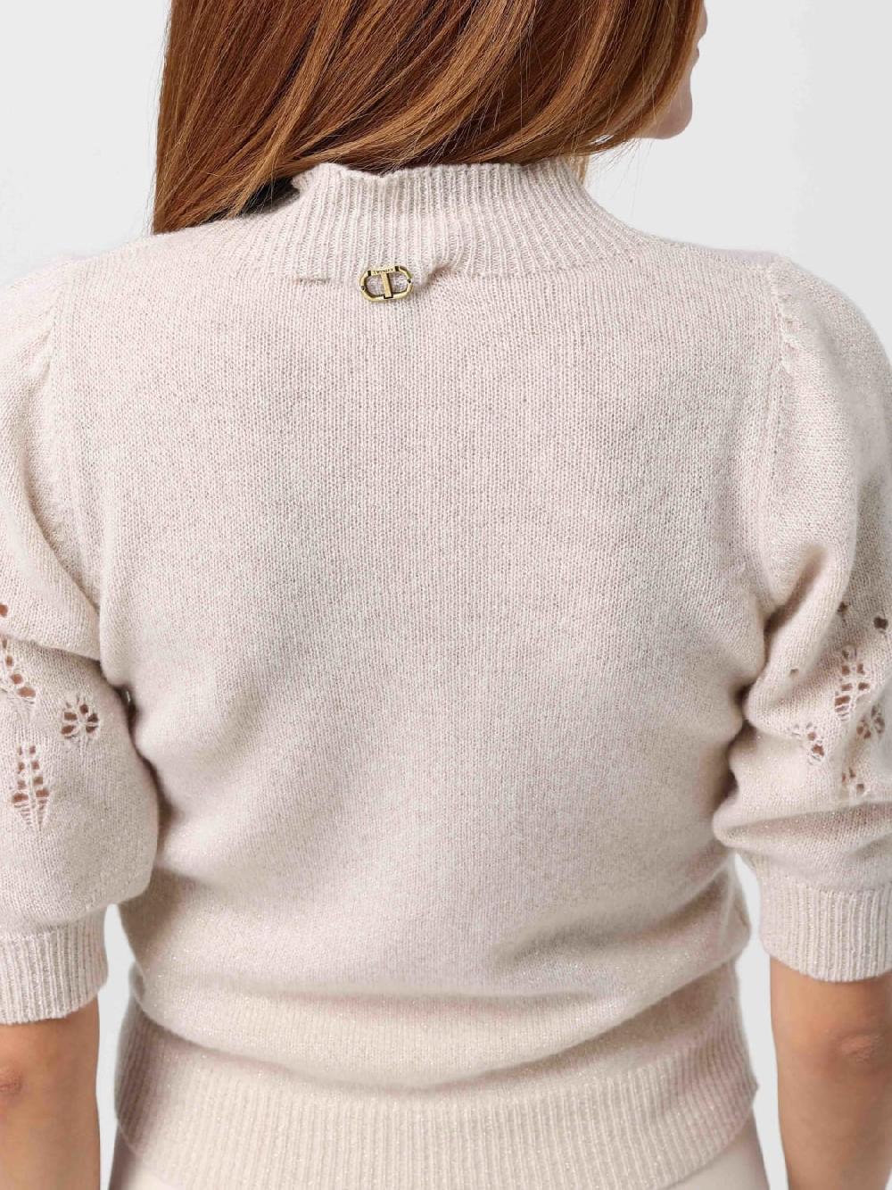 Giglio Maglia Twinset in miksto lana e cashmere Fino Al -60%