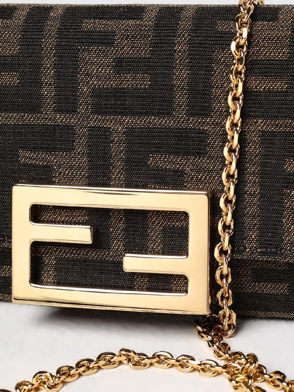 Giglio Borsa wallet Baguette Fendi in tessuto jacquard I Più Venduti