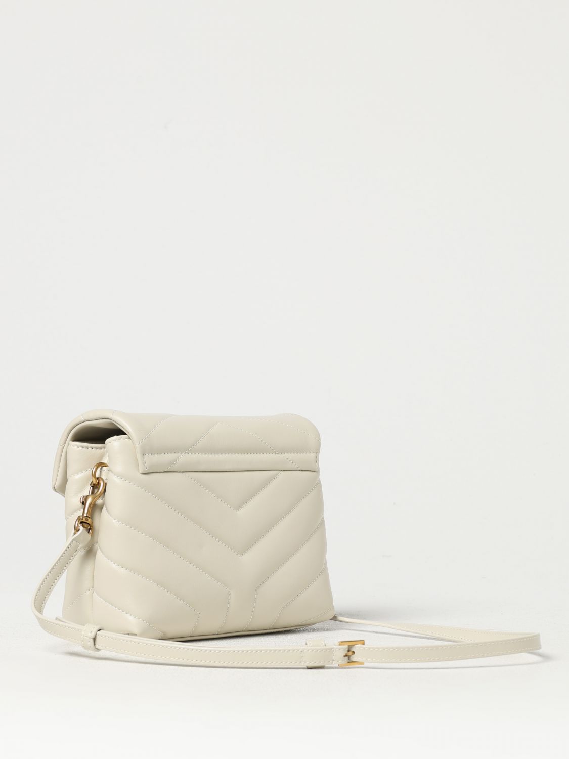 Giglio Borsa Loulou Toy Saint Laurent in pelle chevron Qualità Garantita