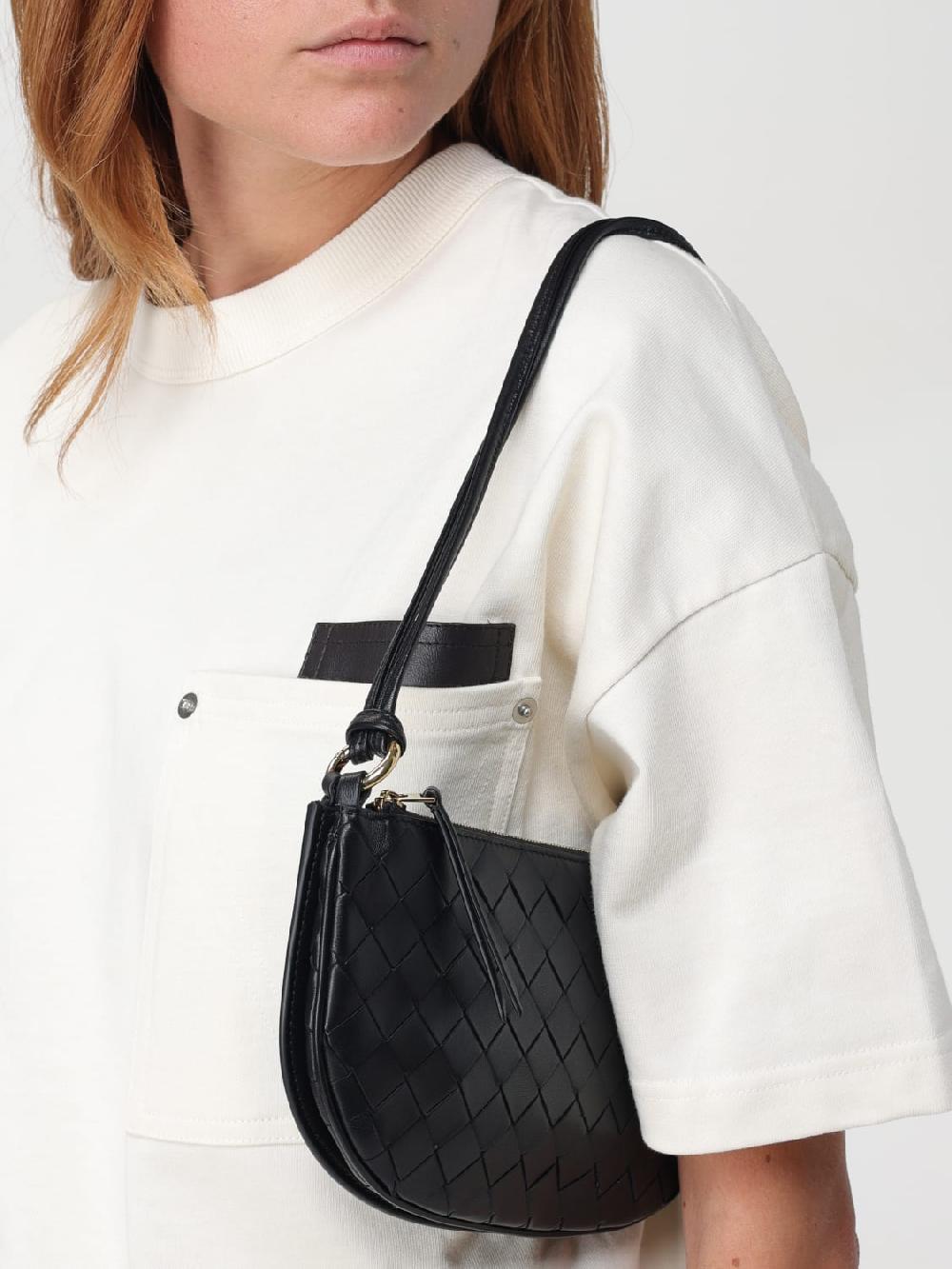 Giglio Borsa Gemellini Bottega Veneta in nappa intrecciata In vendita