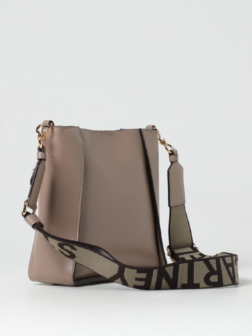 Giglio Borsa a tracolla con logo circolare Stella McCartney Presa