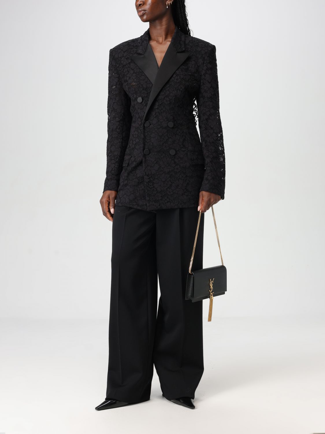 Giglio Borsa wallet Kate Saint Laurent in pelle grain de proude Saldi