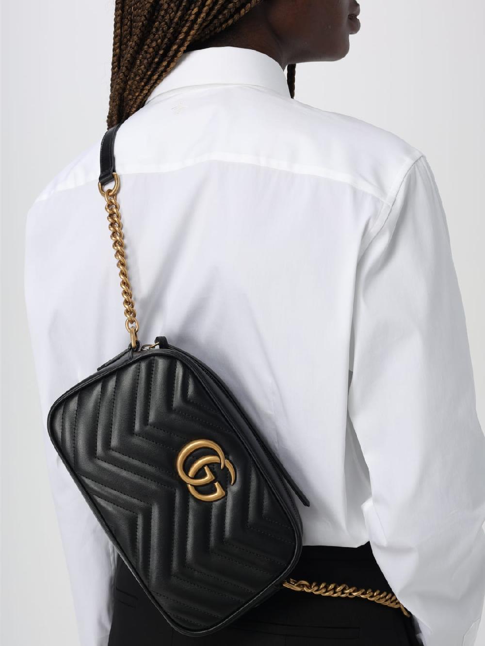 Giglio Borsa GG Marmont Gucci in nappa matelassè Negozio