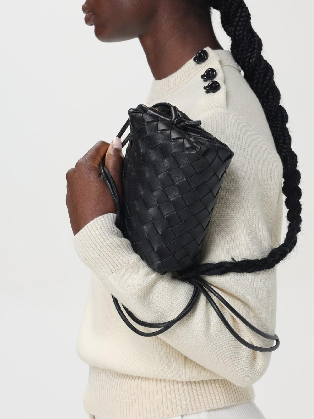 Giglio Borsa Loop Bottega Veneta in pelle intrecciata Offerte