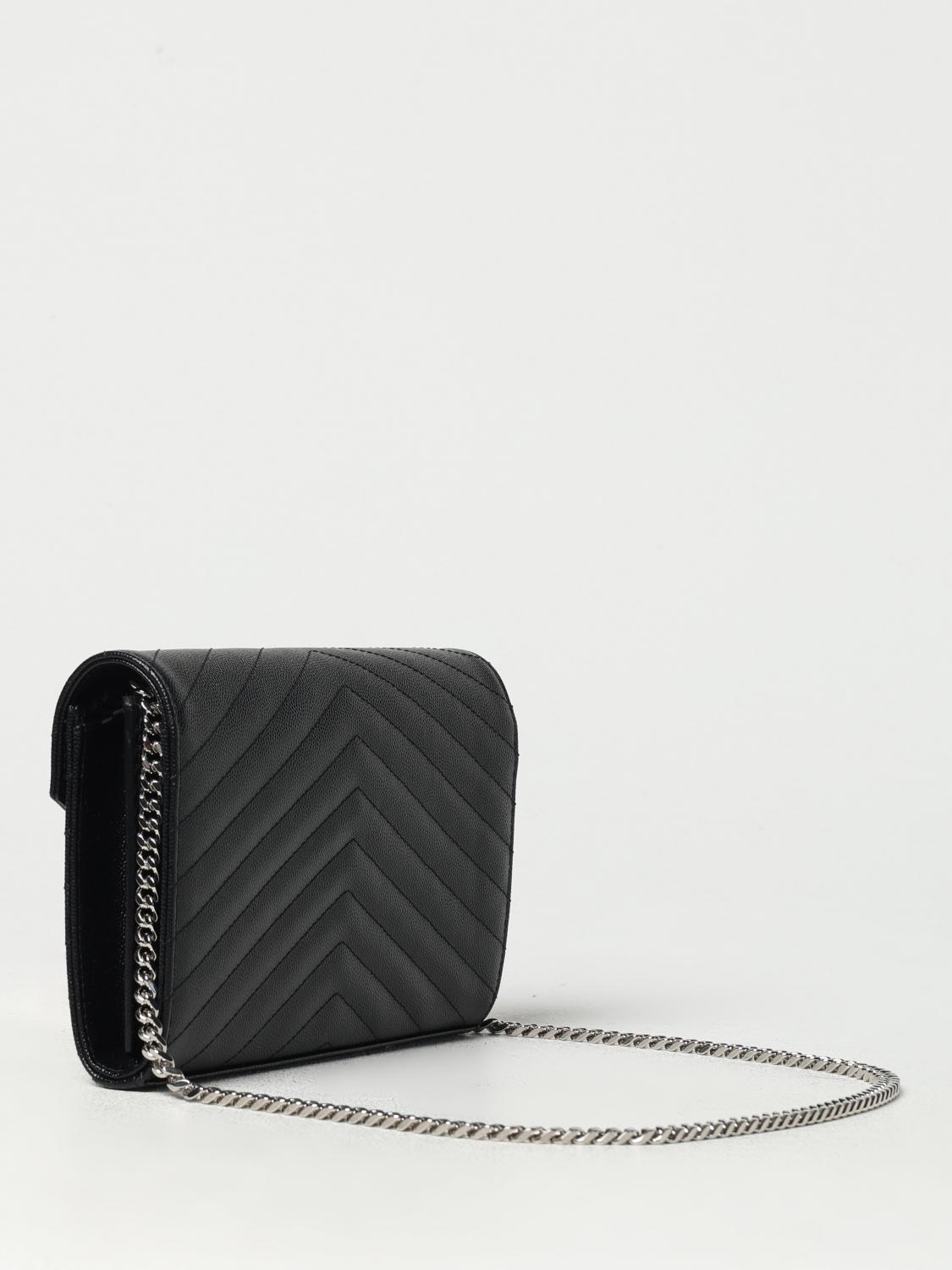 Giglio Borsa wallet Cassandre Saint Laurent in pelle grain de poudre Fino Al -60%