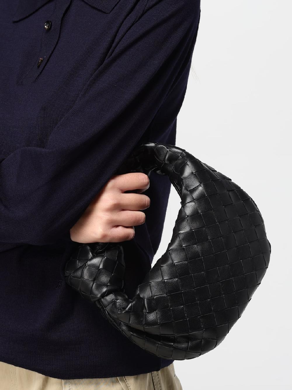 Giglio Borsa Jodie Mini Bottega Veneta in nappa intrecciata Affare Del Giorno