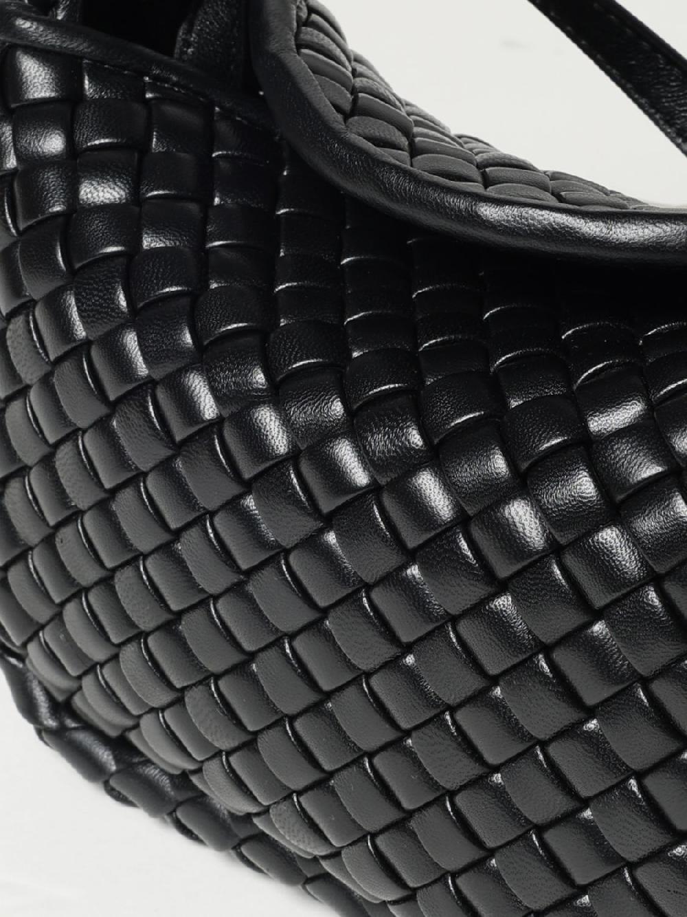 Giglio Borsa Mini Koble Bottega Veneta in nappa intrecciata Saldi Di Fabbrica