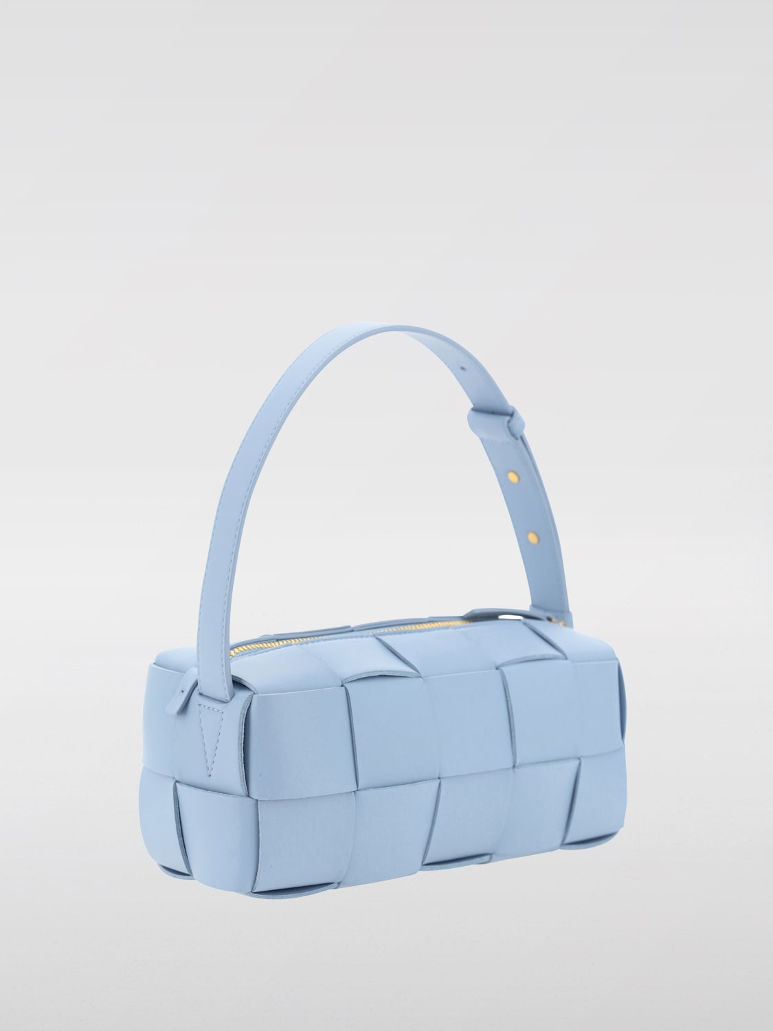 Giglio Borsa Brick Cassette Bottega Veneta in pelle intrecciata Vendite Flash