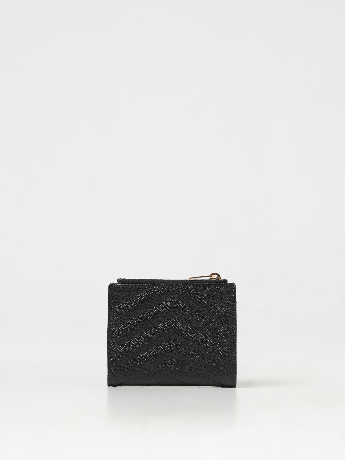 Giglio Portafoglio Saint Laurent in pelle grain de poudre Fino Al -60%