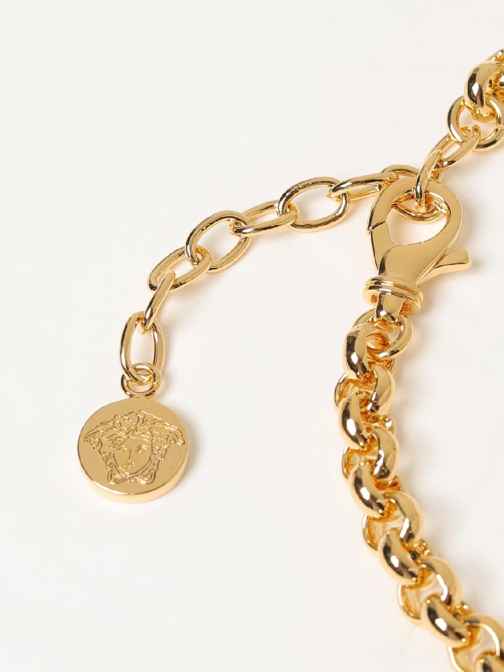 Giglio Collana Medusa Versace in ottone Vendite Flash