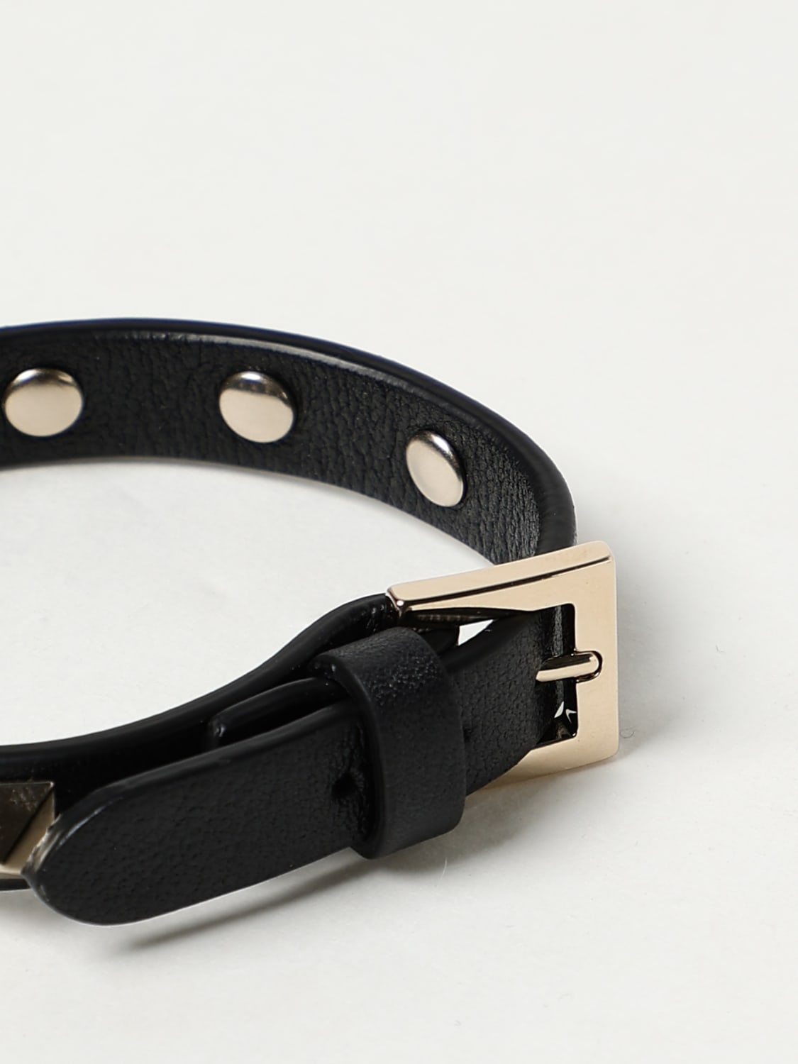 Giglio Bracciale Rockstud Valentino Garavani in pelle Moda