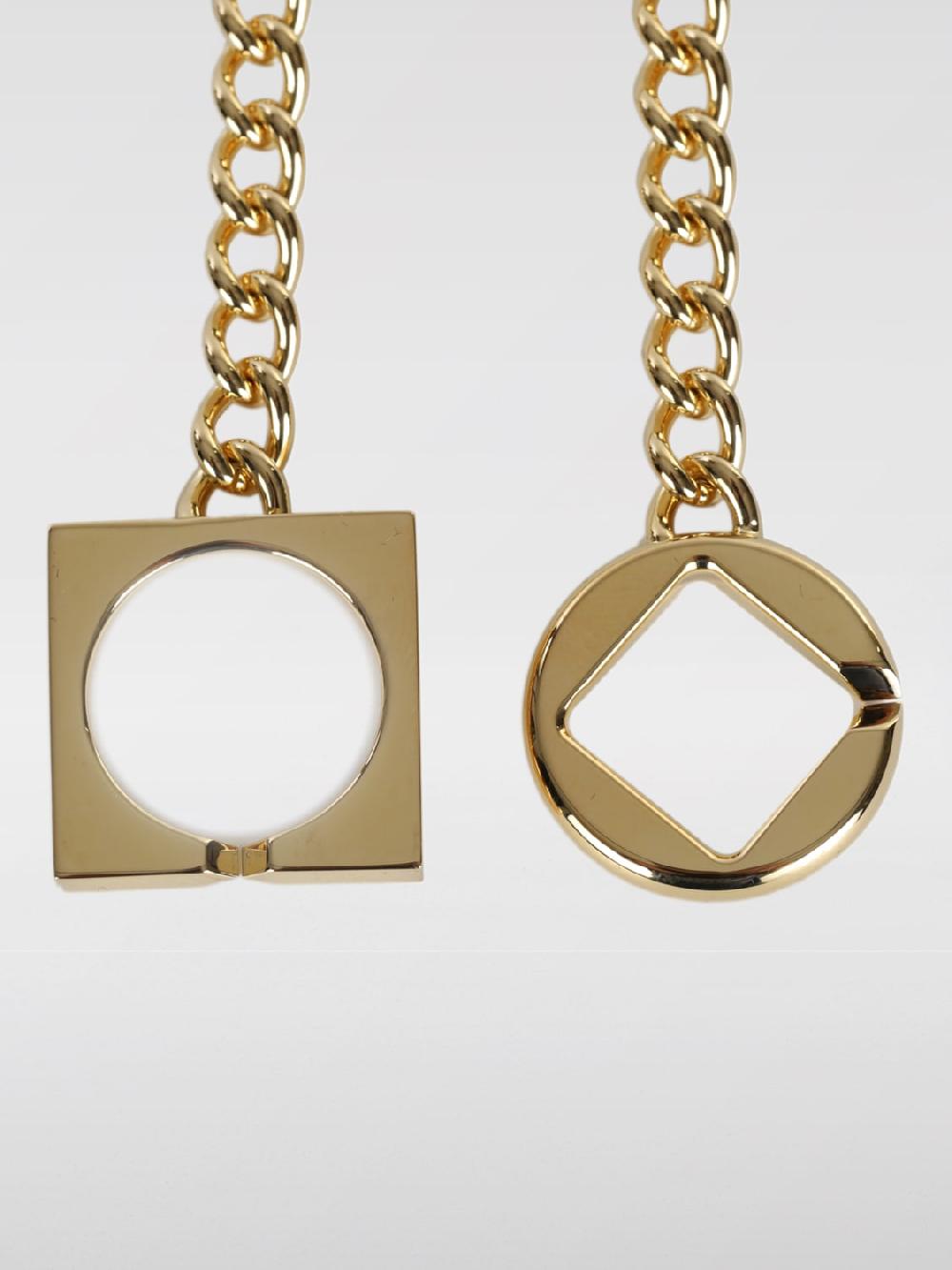 Giglio Choker Circle And Square Jacquemus in ottone 2025