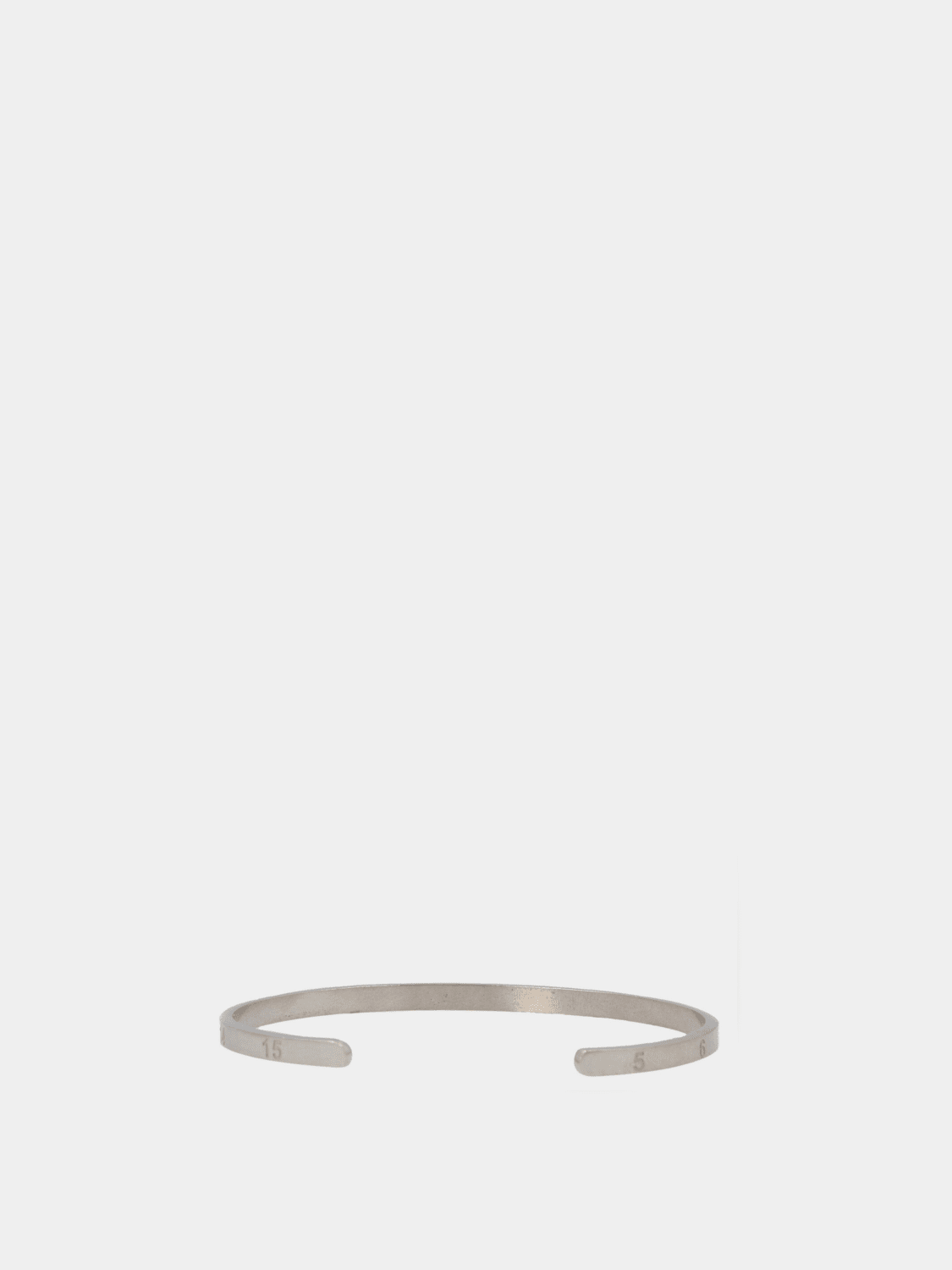 Giglio Bracciale Numeric Maison Margiela in argento 2025