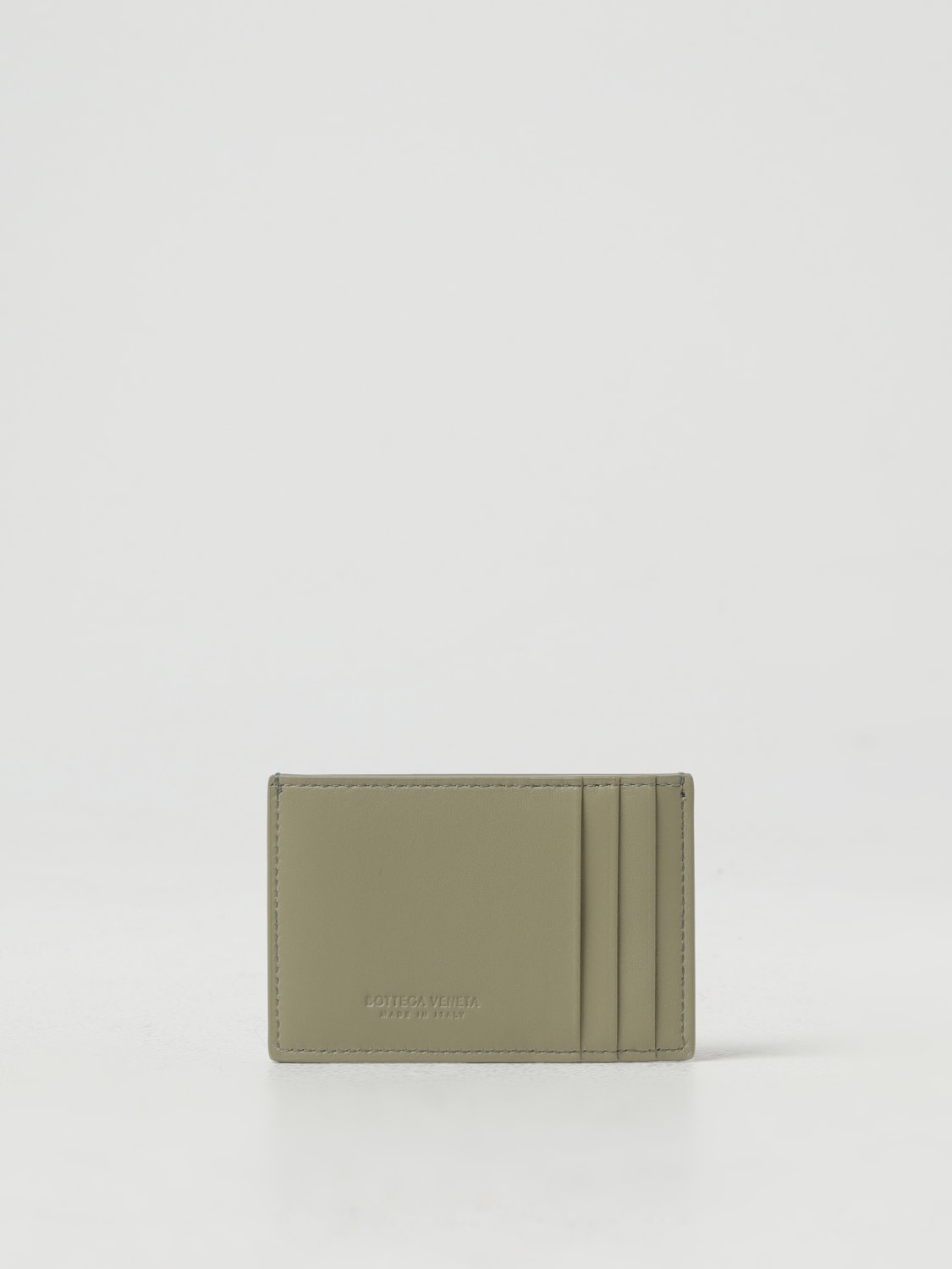 Giglio Portacarte di credito Cassette Bottega Veneta in pelle intrecciata Sconto