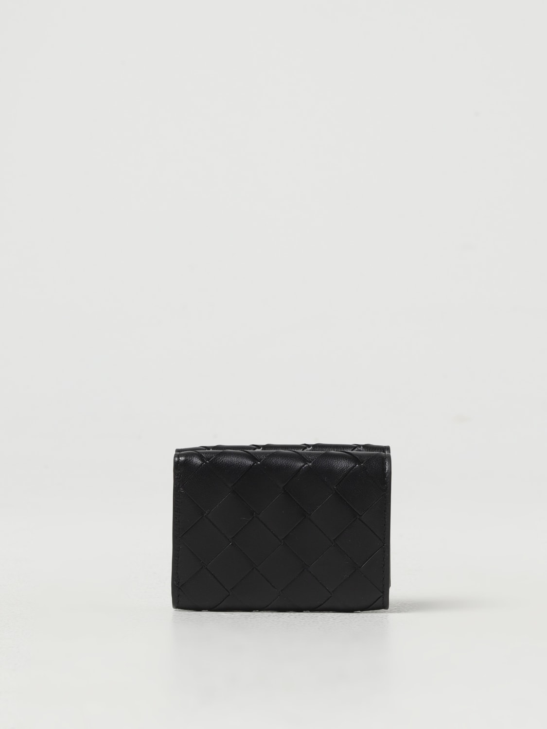Giglio Portafoglio Bottega Veneta in pelle intrecciata Saldi Di Fabbrica
