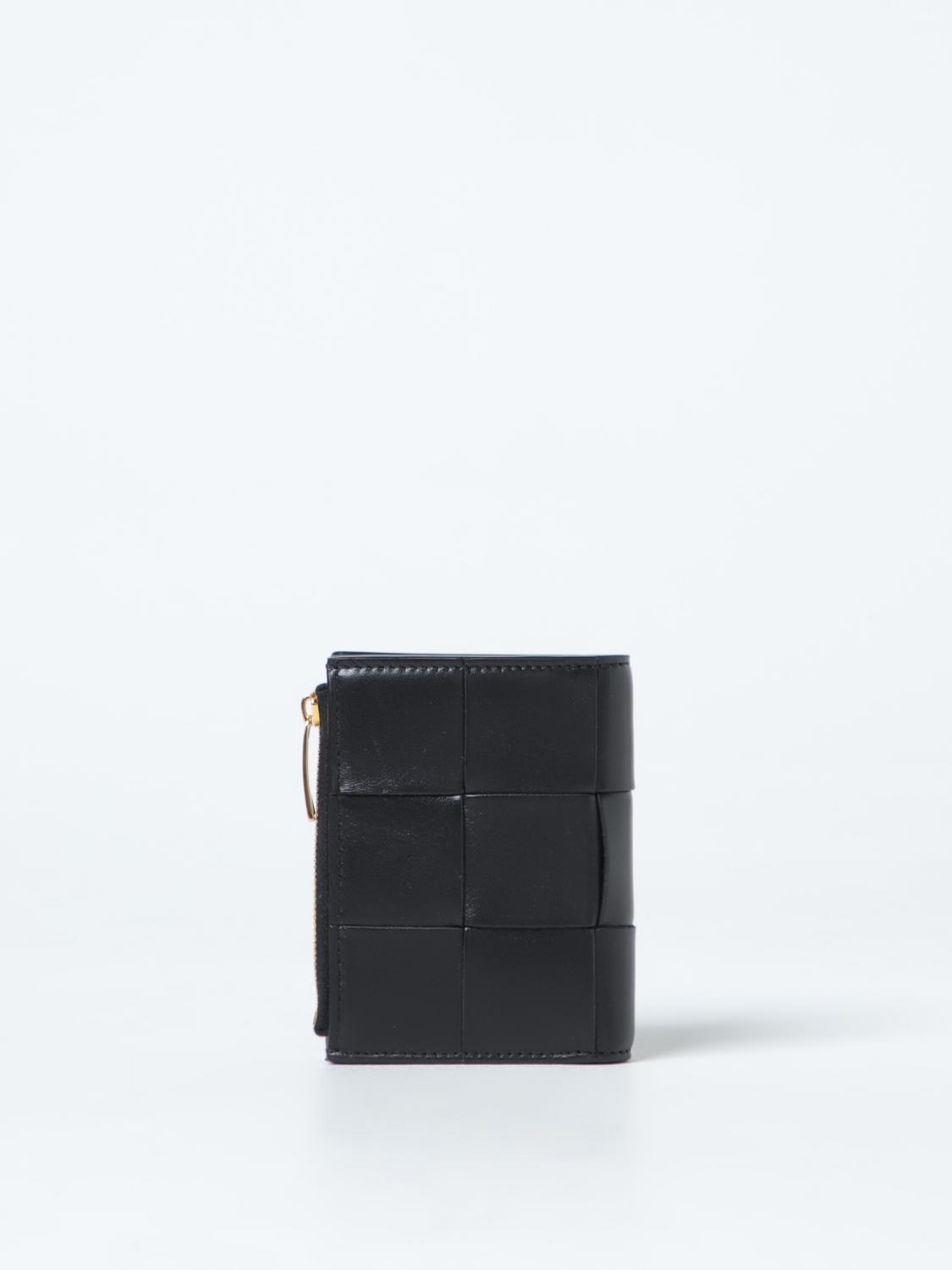 Giglio Portafoglio Cassette Bottega Veneta in pelle intrecciata Italia