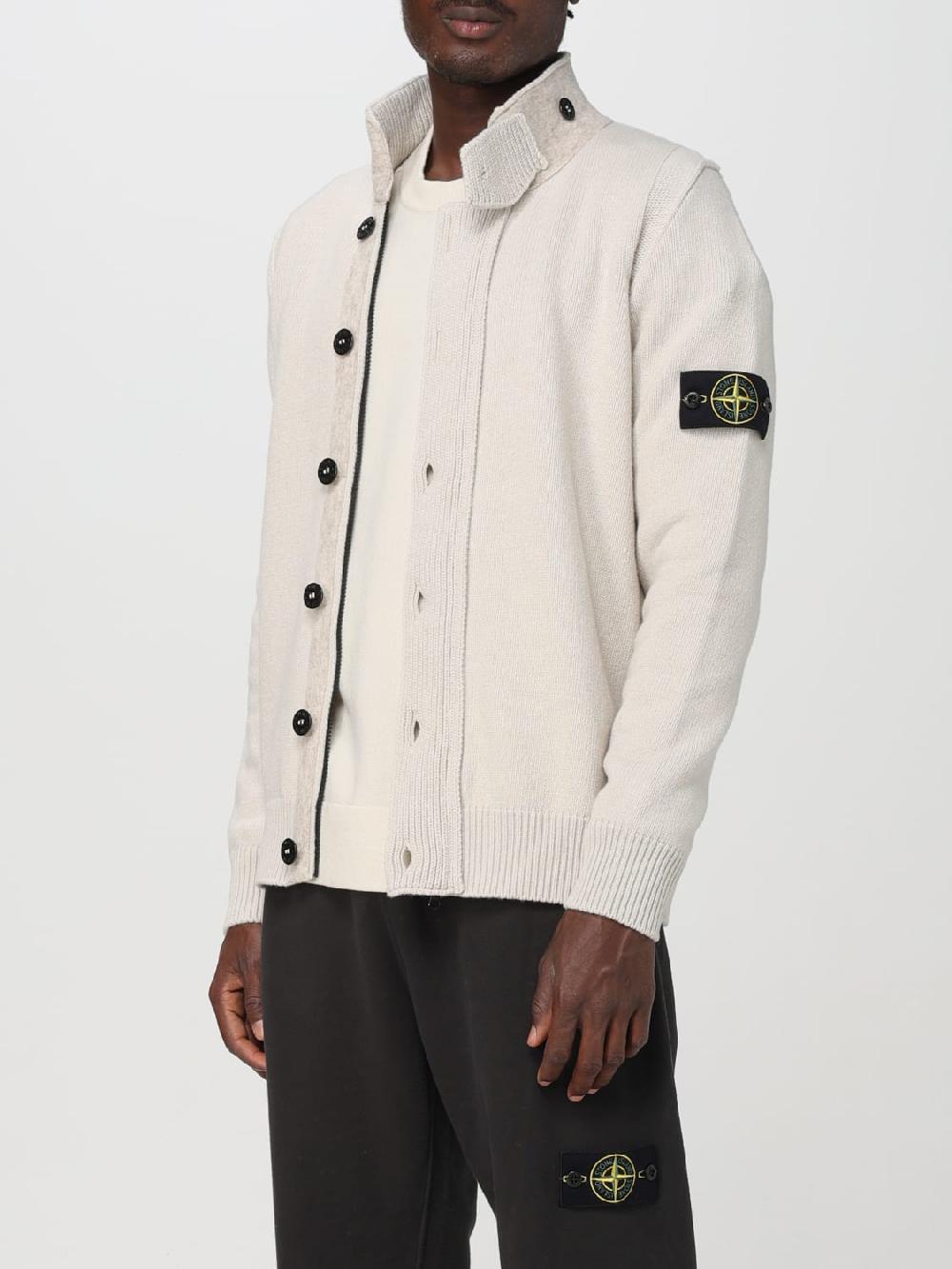 Giglio Cardigan in misto lana con bottoni Stone Island Negozi Online