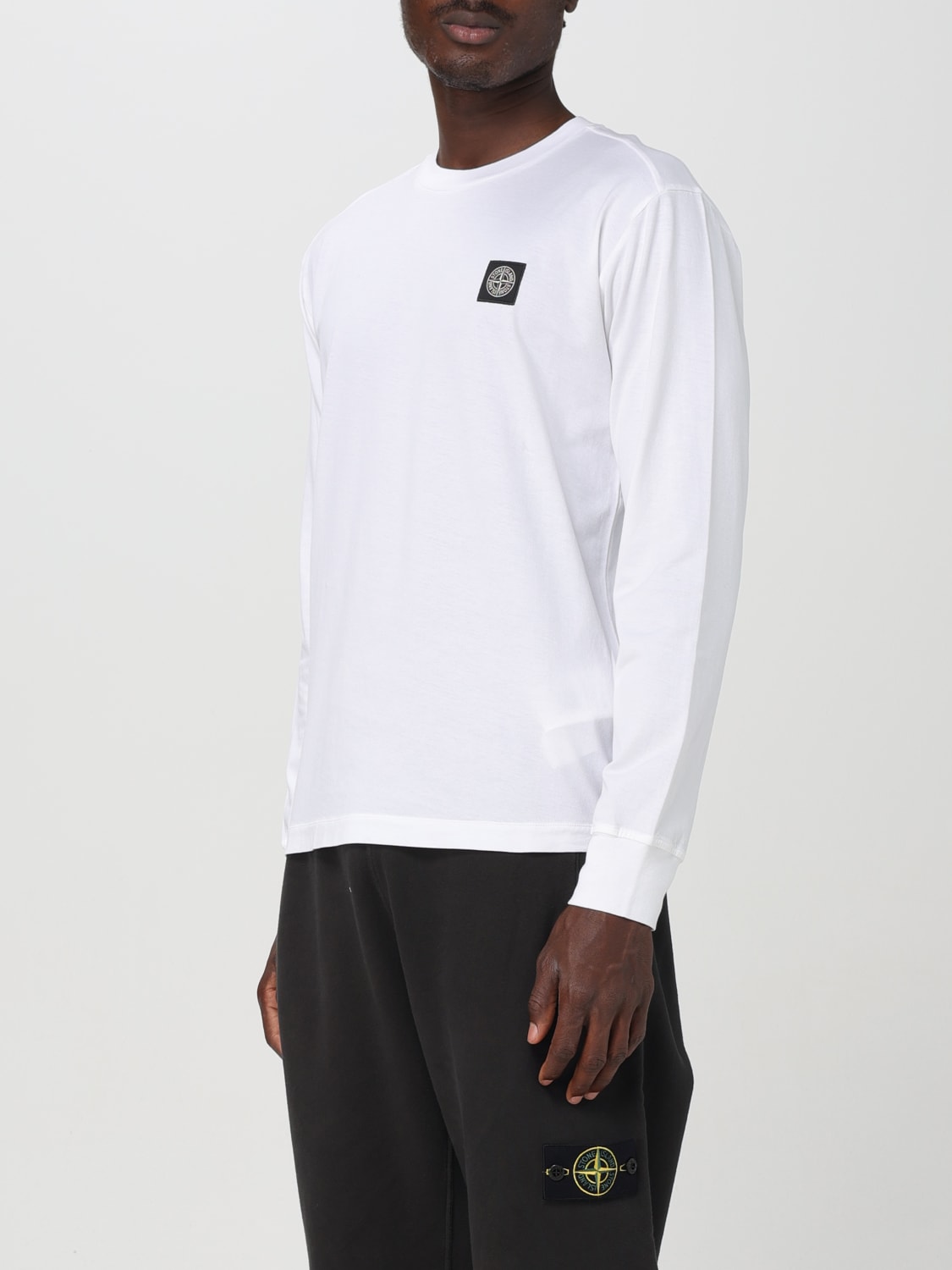 Giglio Maglia basic Stone Island con logo Consegna Veloce