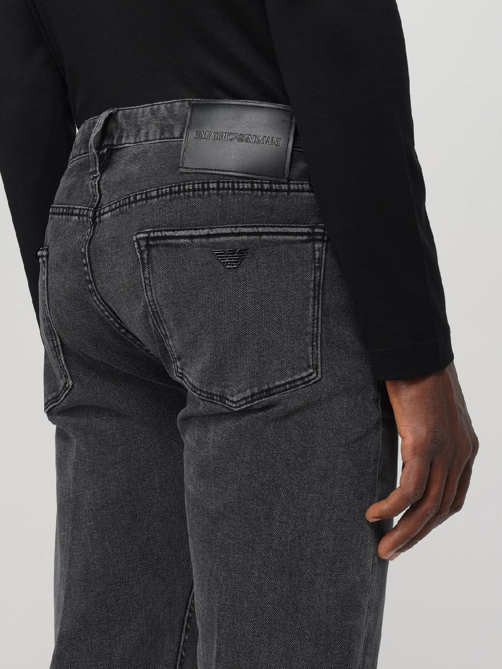 Giglio Jeans Emporio Armani in denim di cotone Presa