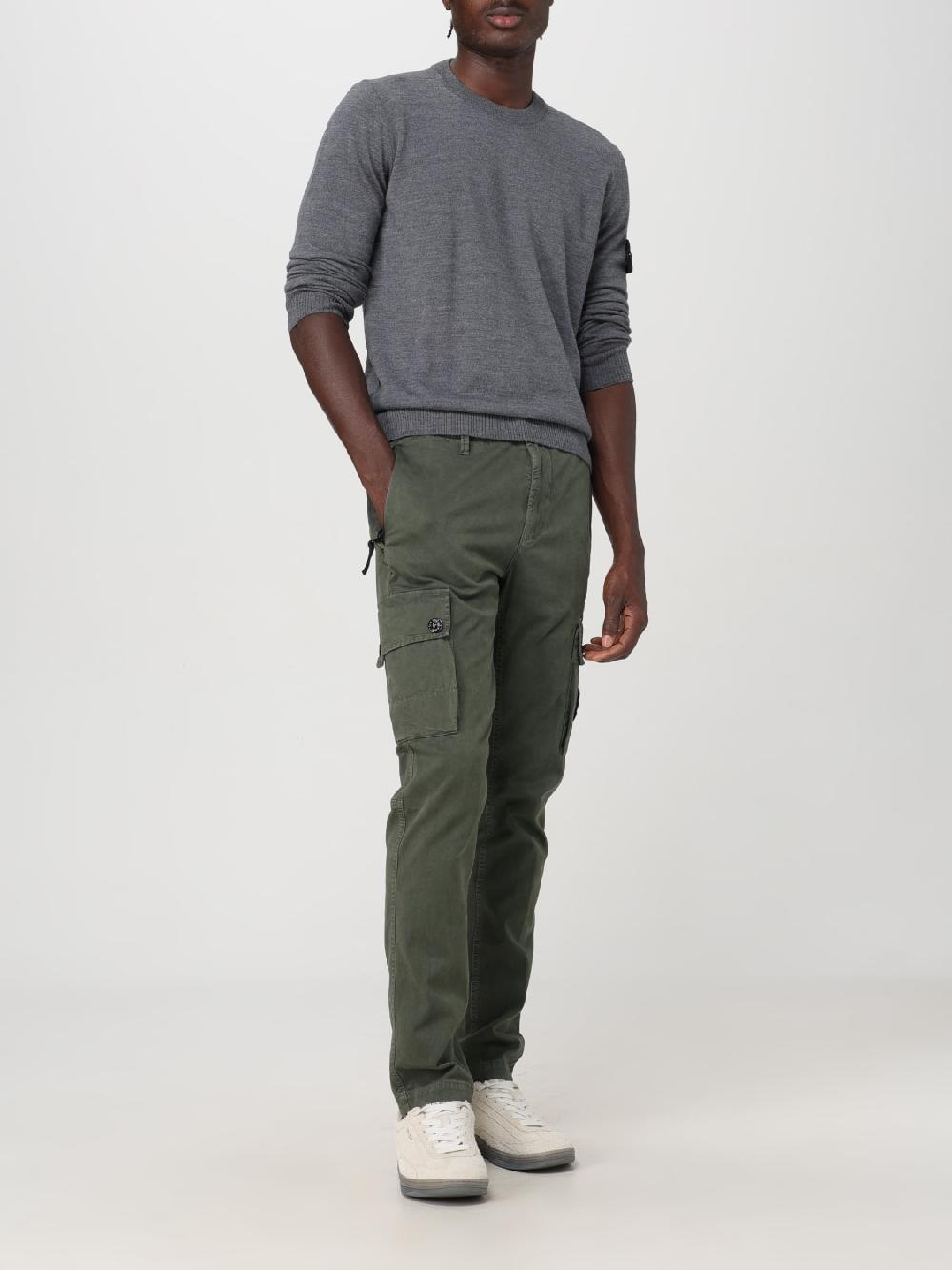 Giglio Maglia basic Stone Island in lana vergine Offerte