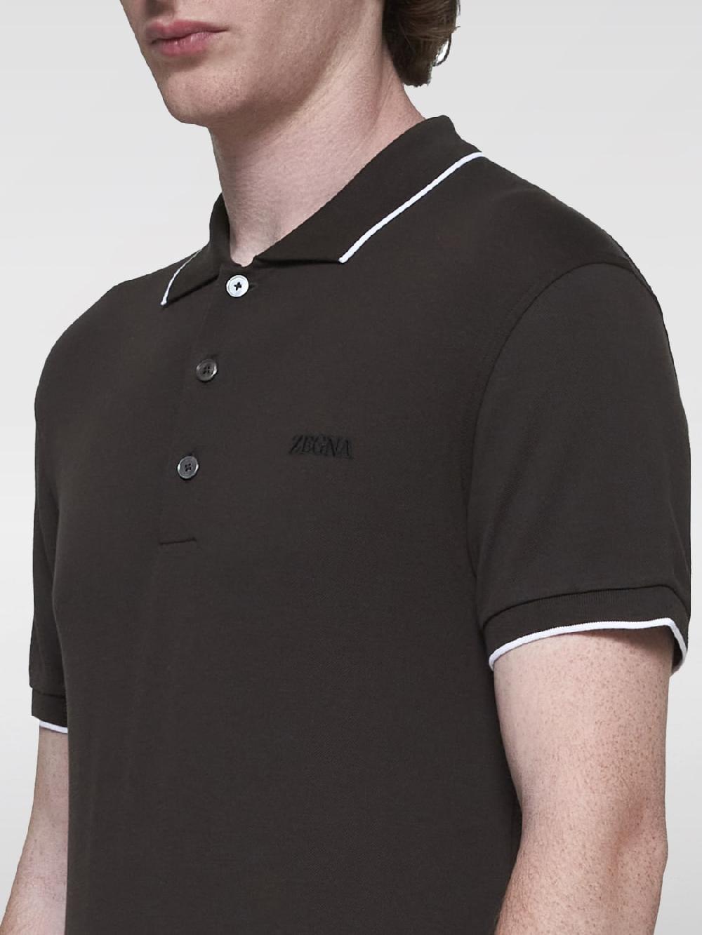 Giglio Polo Zegna in cotone Vendita Calda