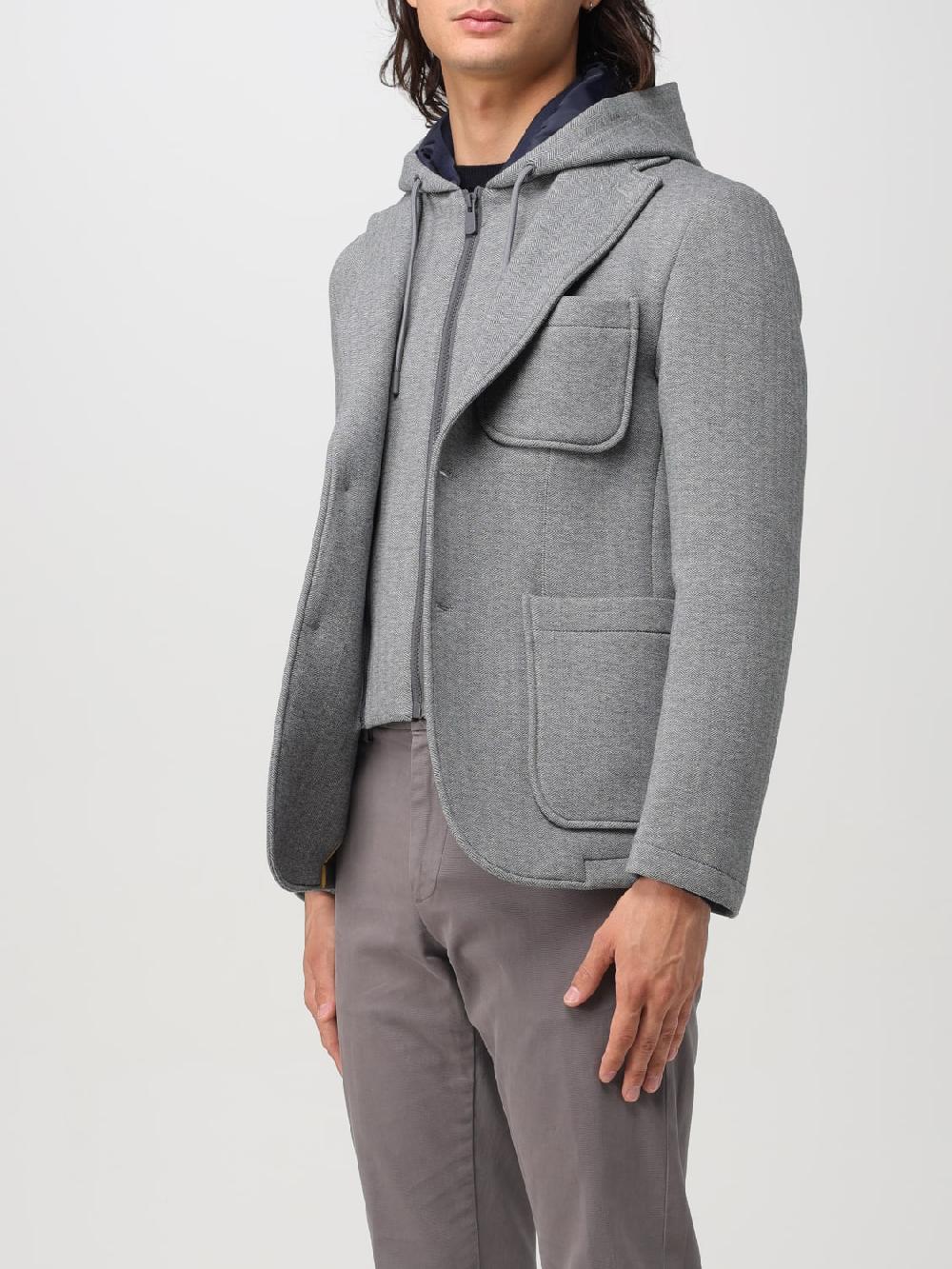 Giglio Blazer Manuel Ritz in misto cotone con cappuccio Vendita