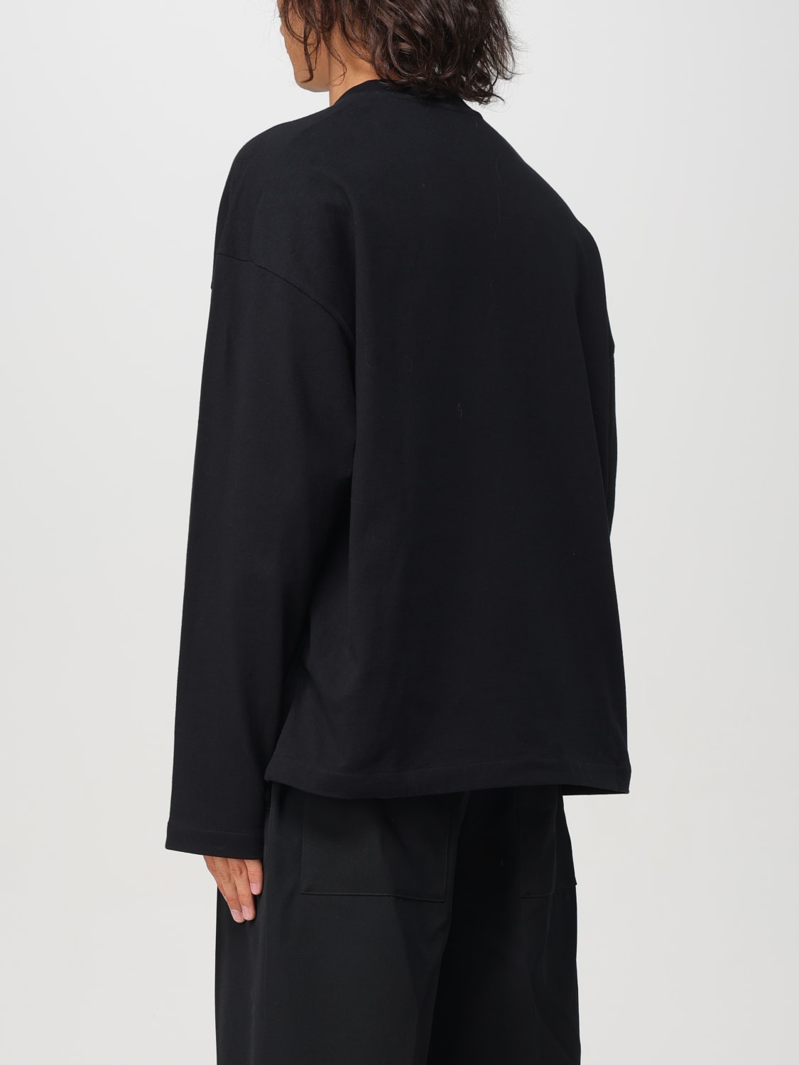 Giglio Maglia Jil Sander in cotone con stampa logo Negozi Online