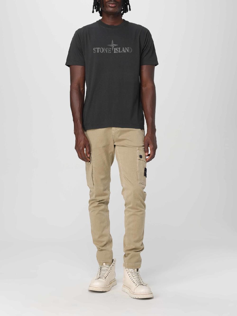 Giglio Pantalone Cargo Stone Island in cotone Promozione Limitata