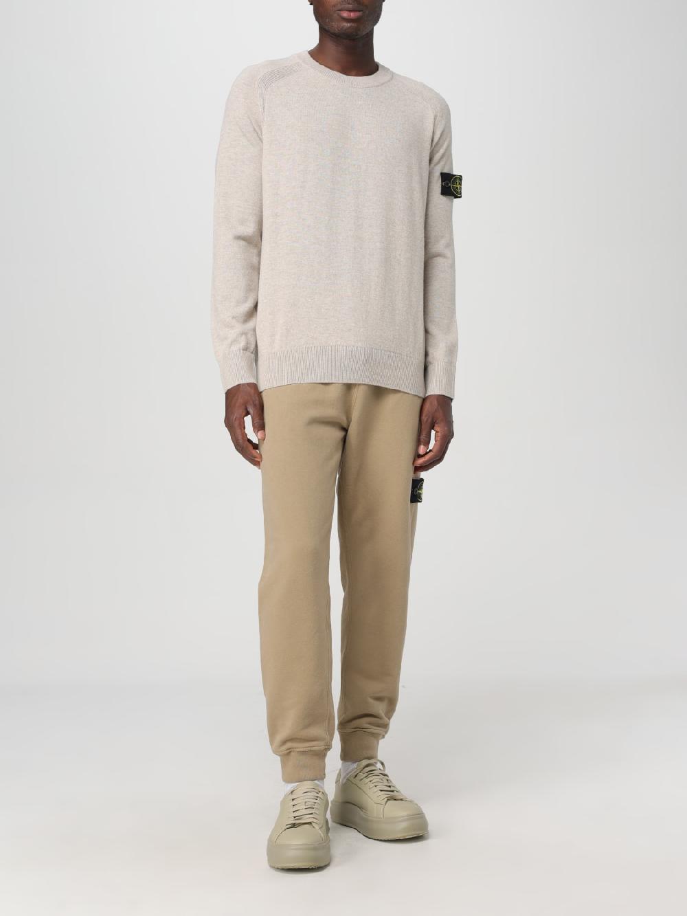 Giglio Jogger Stone Island in cotone Fino Al -60%