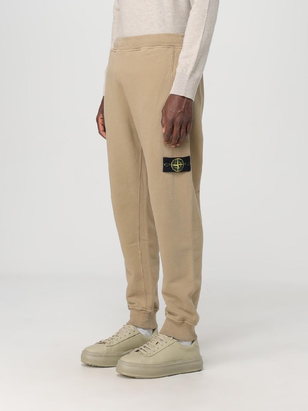 Giglio Jogger Stone Island in cotone Fino Al -60%