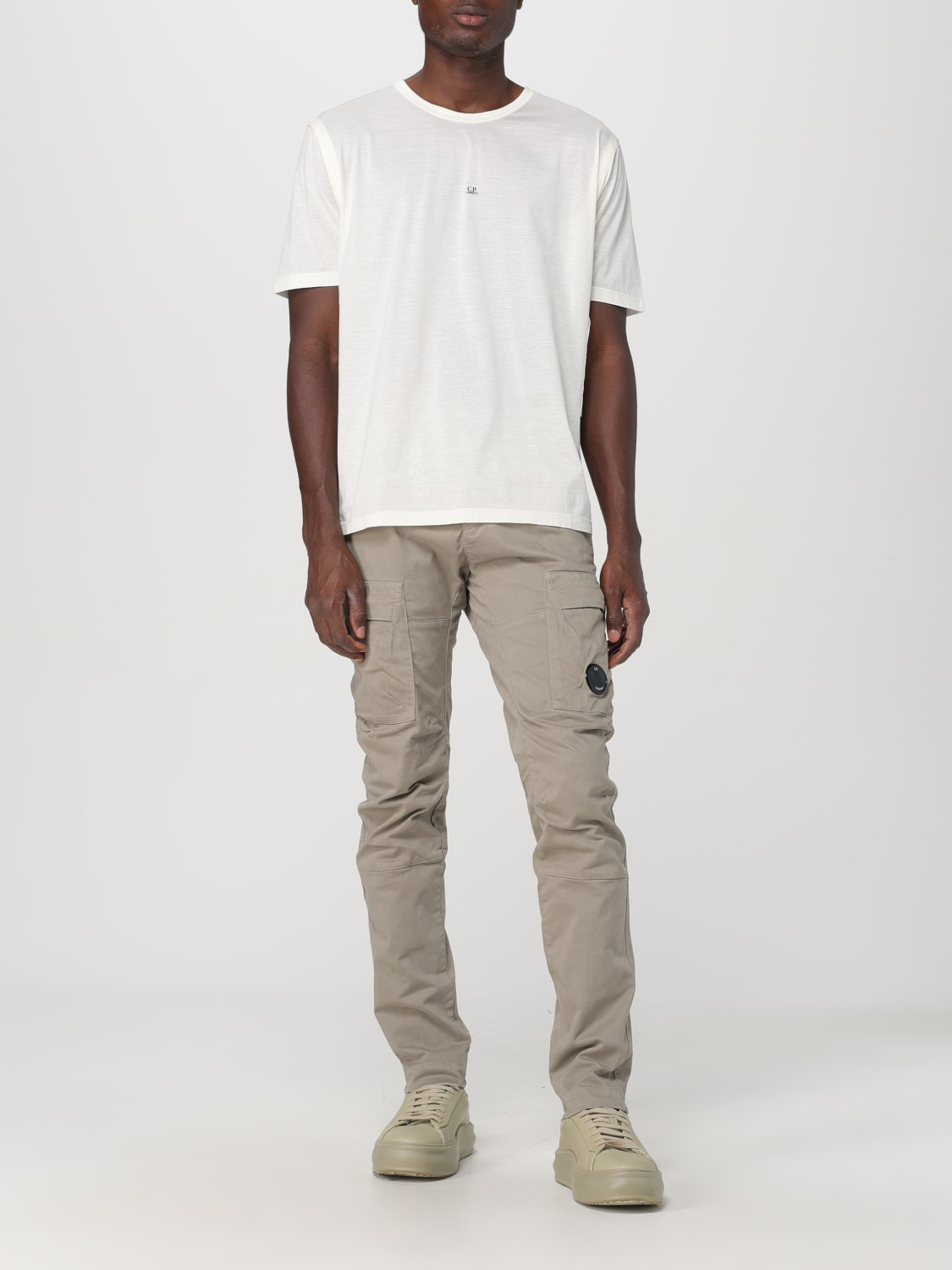 Giglio Pantalone C.P. Company in cotone Prezzo Ridotto