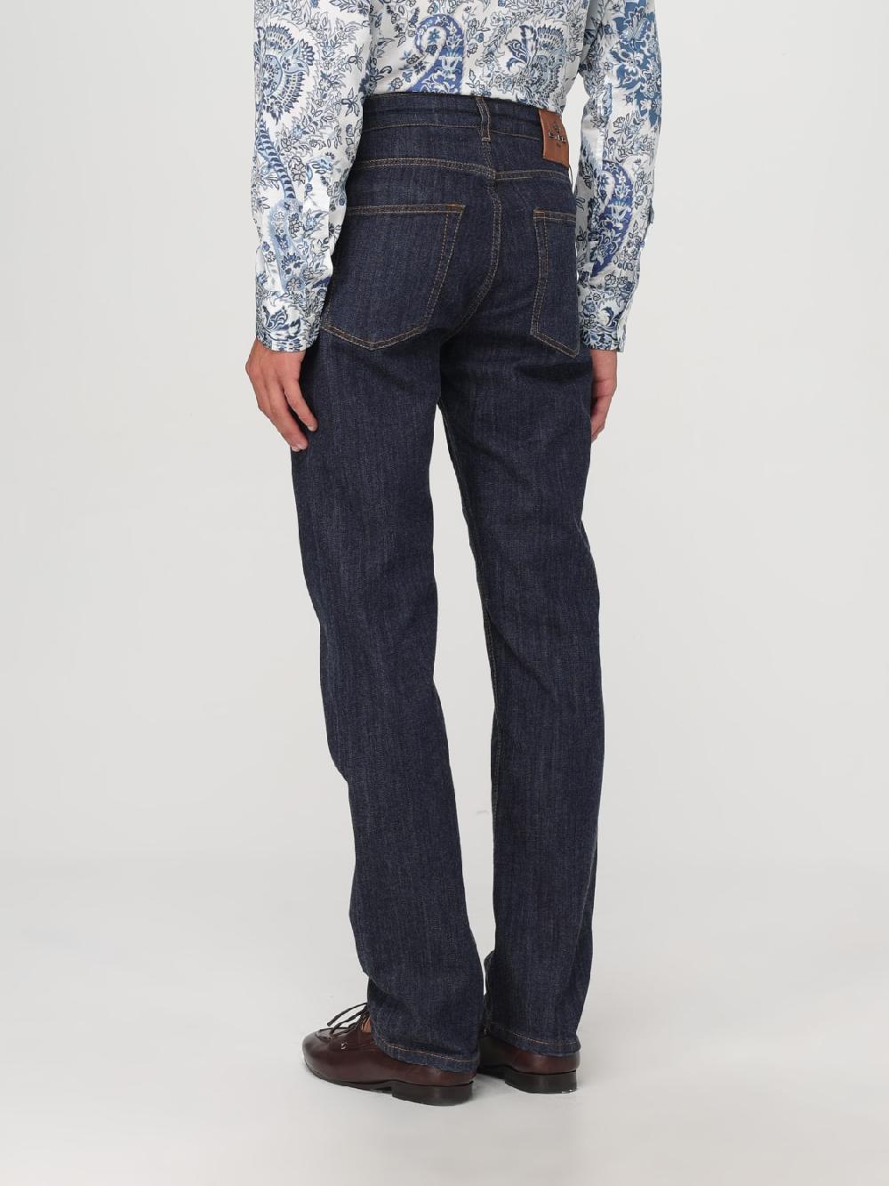 Giglio Jeans Etro in denim di cotone Italia