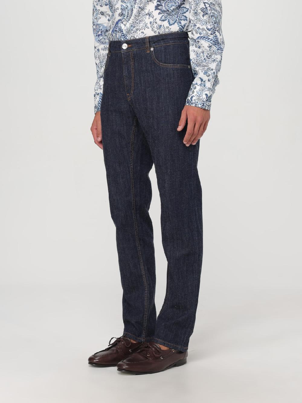 Giglio Jeans Etro in denim di cotone Italia