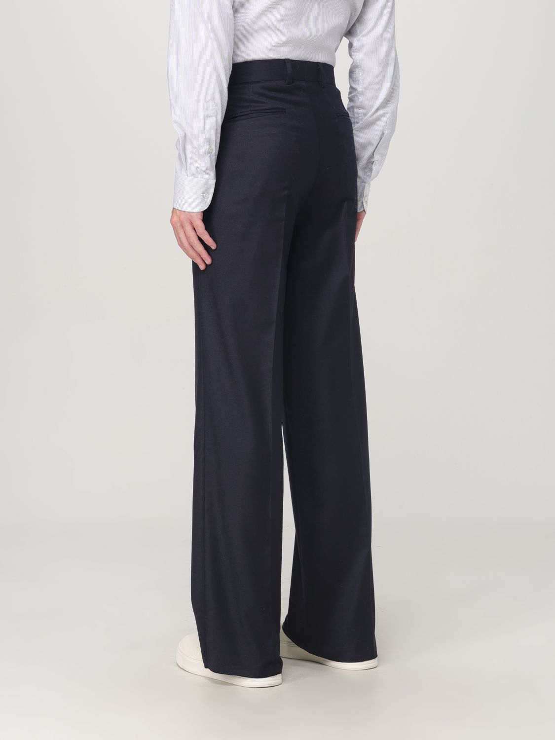Giglio Pantalone Emporio Armani in lana vergine 2025