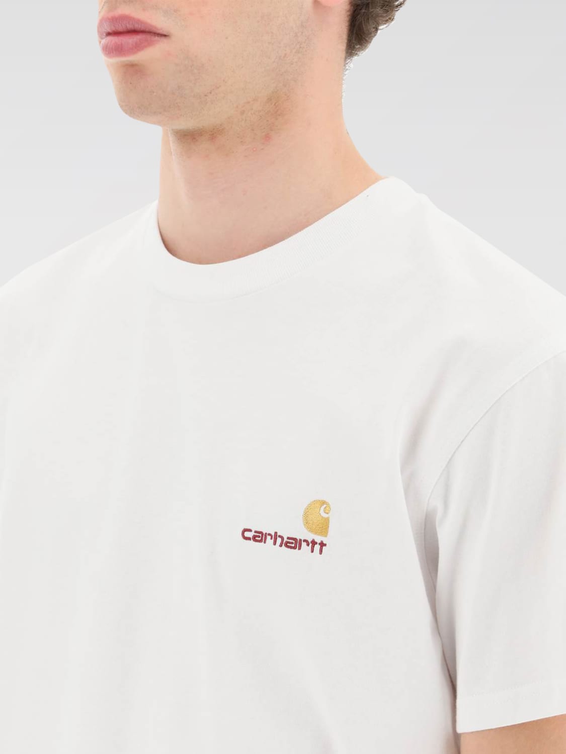 Giglio T-shirt Carhartt Wip in cotone con logo In Linea