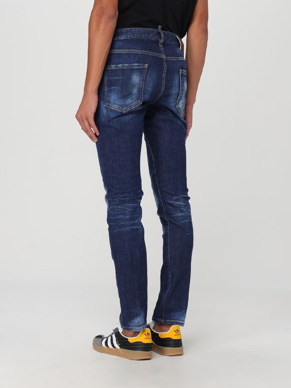 Giglio Jeans Dsquared2 in denim di cotone Soddisfazione Garantita