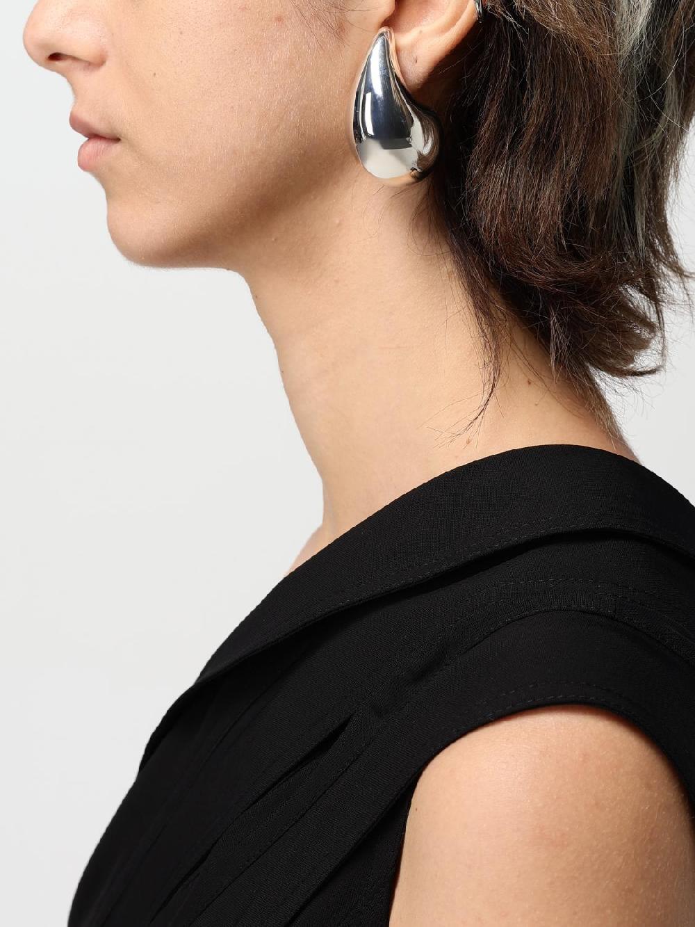 Giglio Orecchini Drop Grandi Bottega Veneta in argento 925 Shopping Online