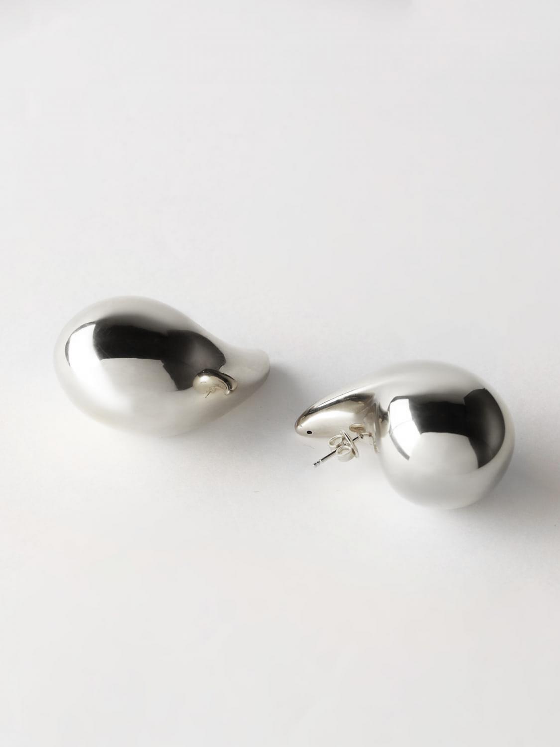 Giglio Orecchini Drop Grandi Bottega Veneta in argento 925 Shopping Online