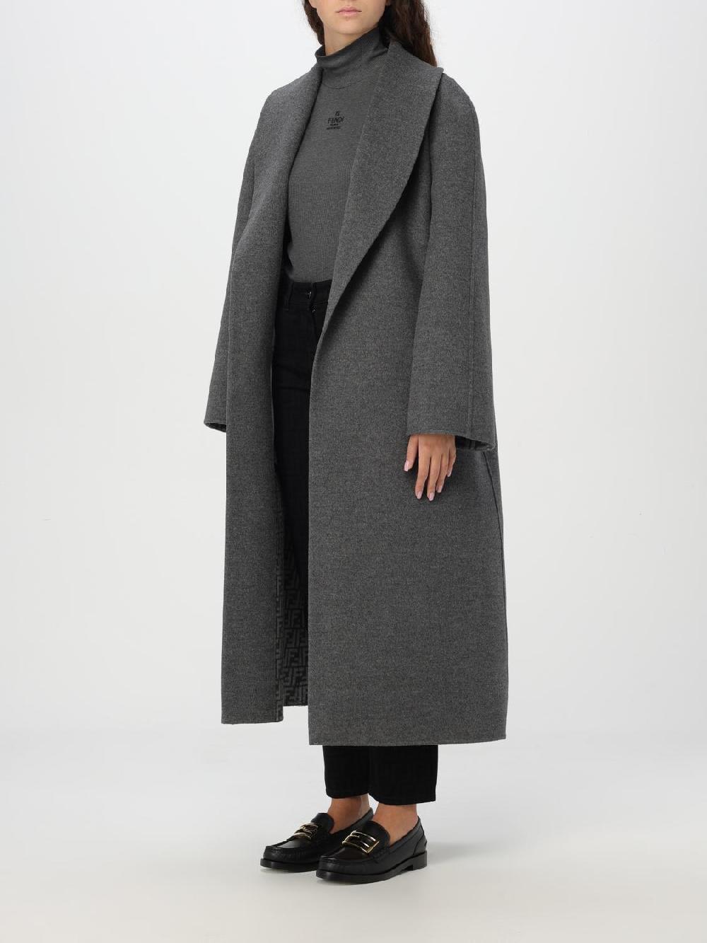 Giglio Cappotto Fendi in lana vergine Moda