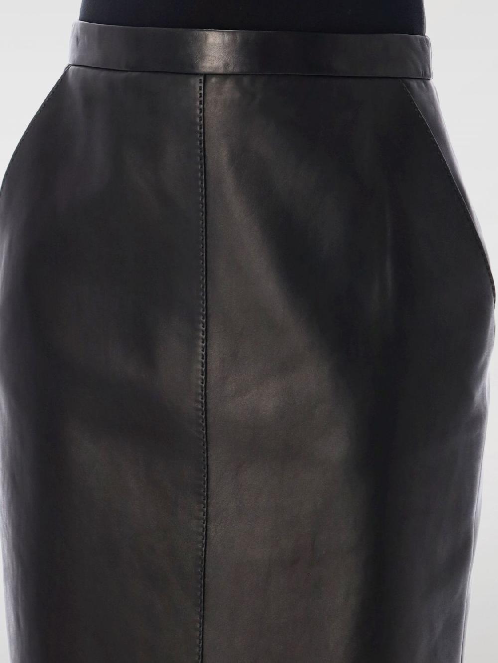 Giglio Gonna Saint Laurent in pelle 2025