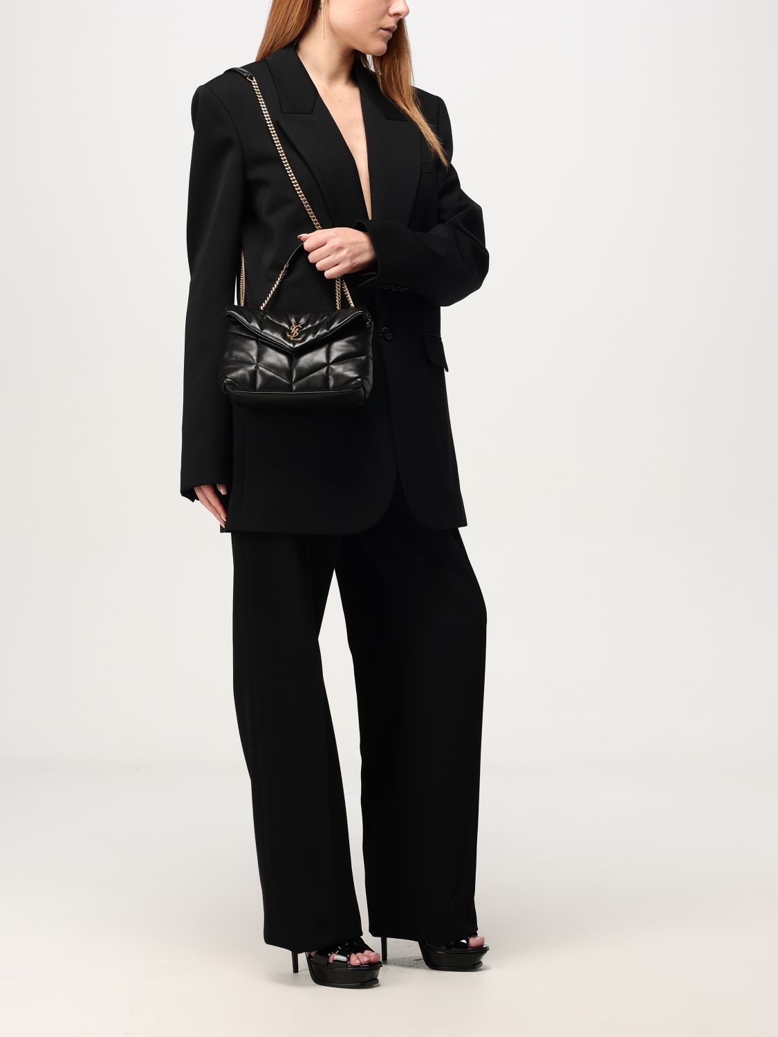 Giglio Pantalone donna Saint Laurent Nuovo