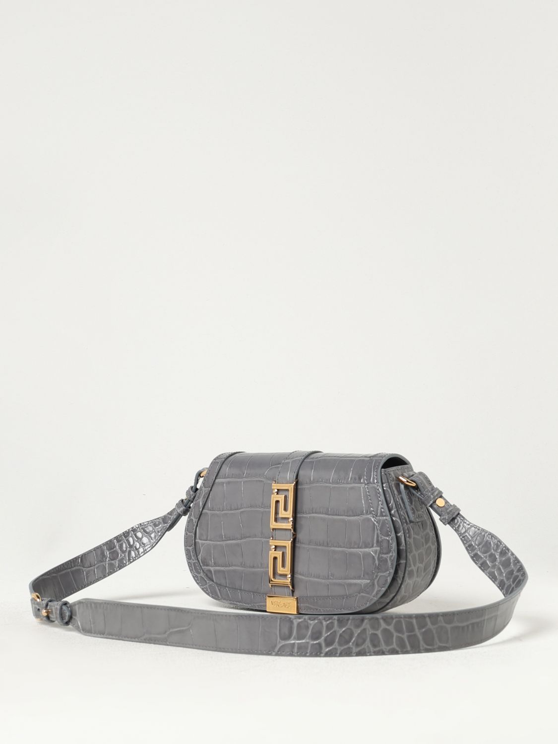 Giglio Borsa Greca Goddess Versace in pelle stampa cocco Bestseller