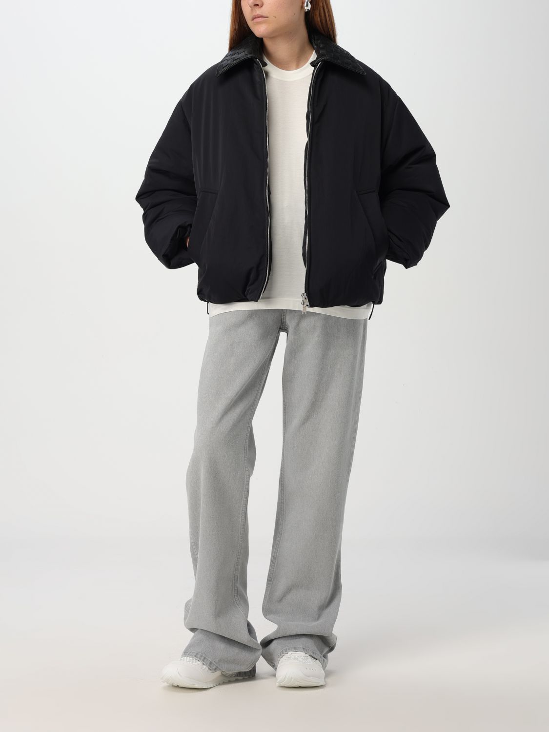 Giglio Bomber Bottega Veneta in nylon Outlet