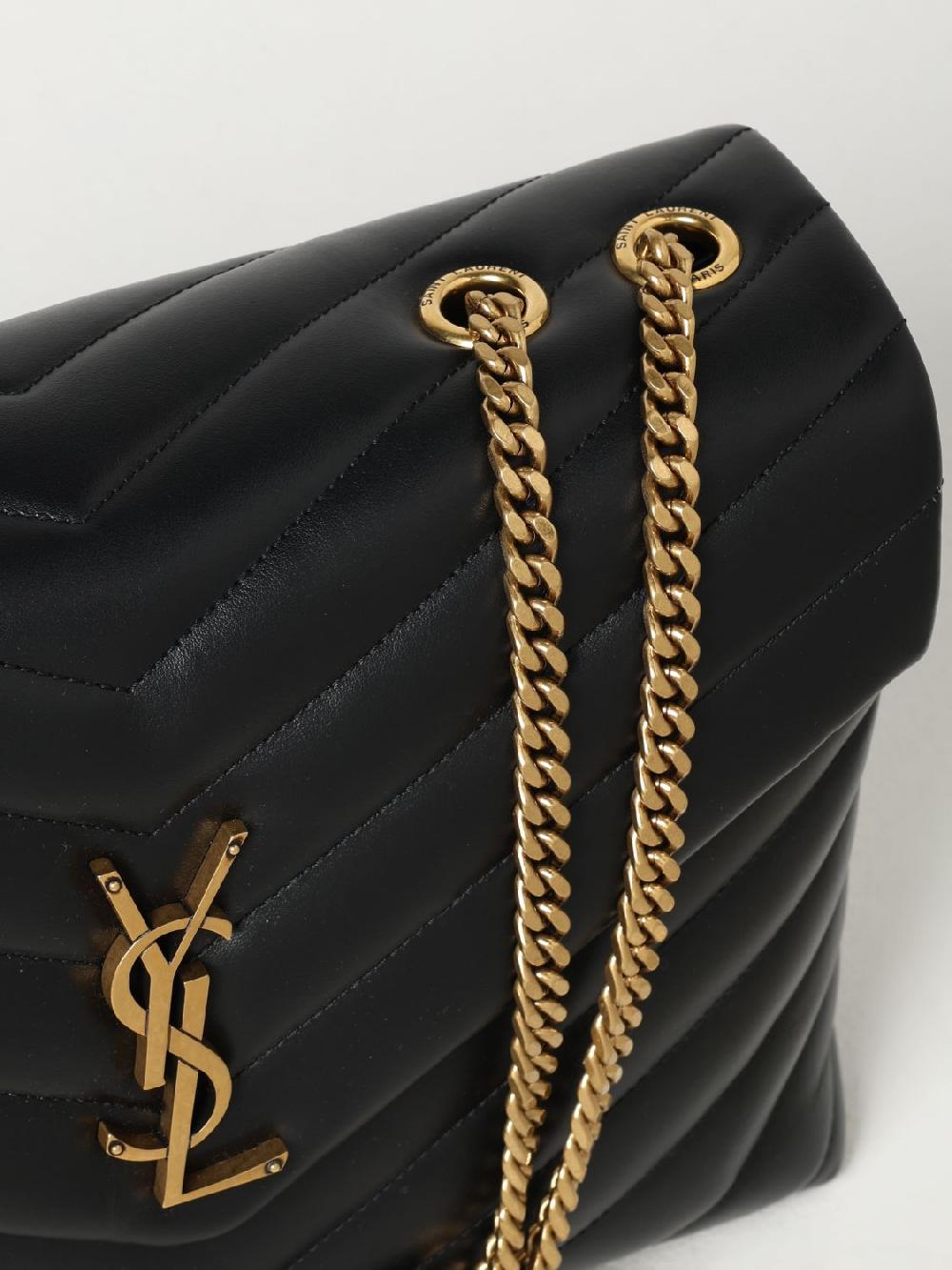 Giglio Borsa LouLou Saint Laurent in pelle matelassè Fino al 65% di sconto