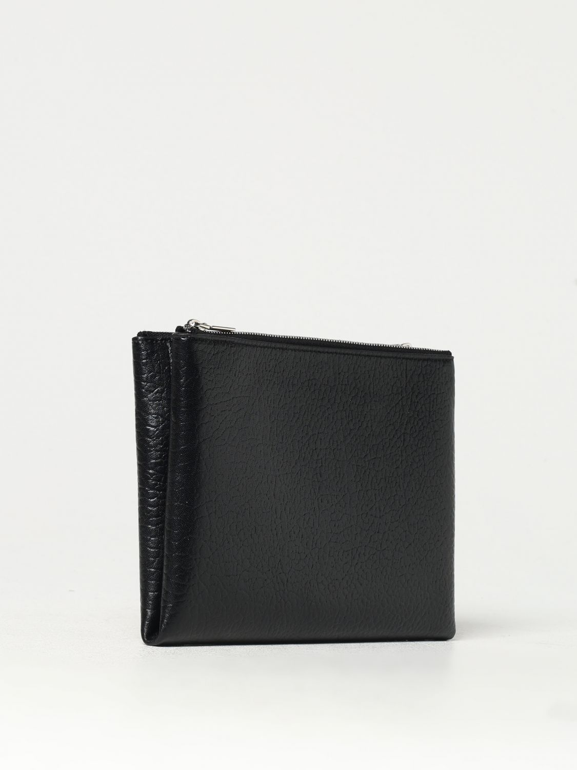 Giglio Clutch Alexander McQueen in pelle a grana In Linea