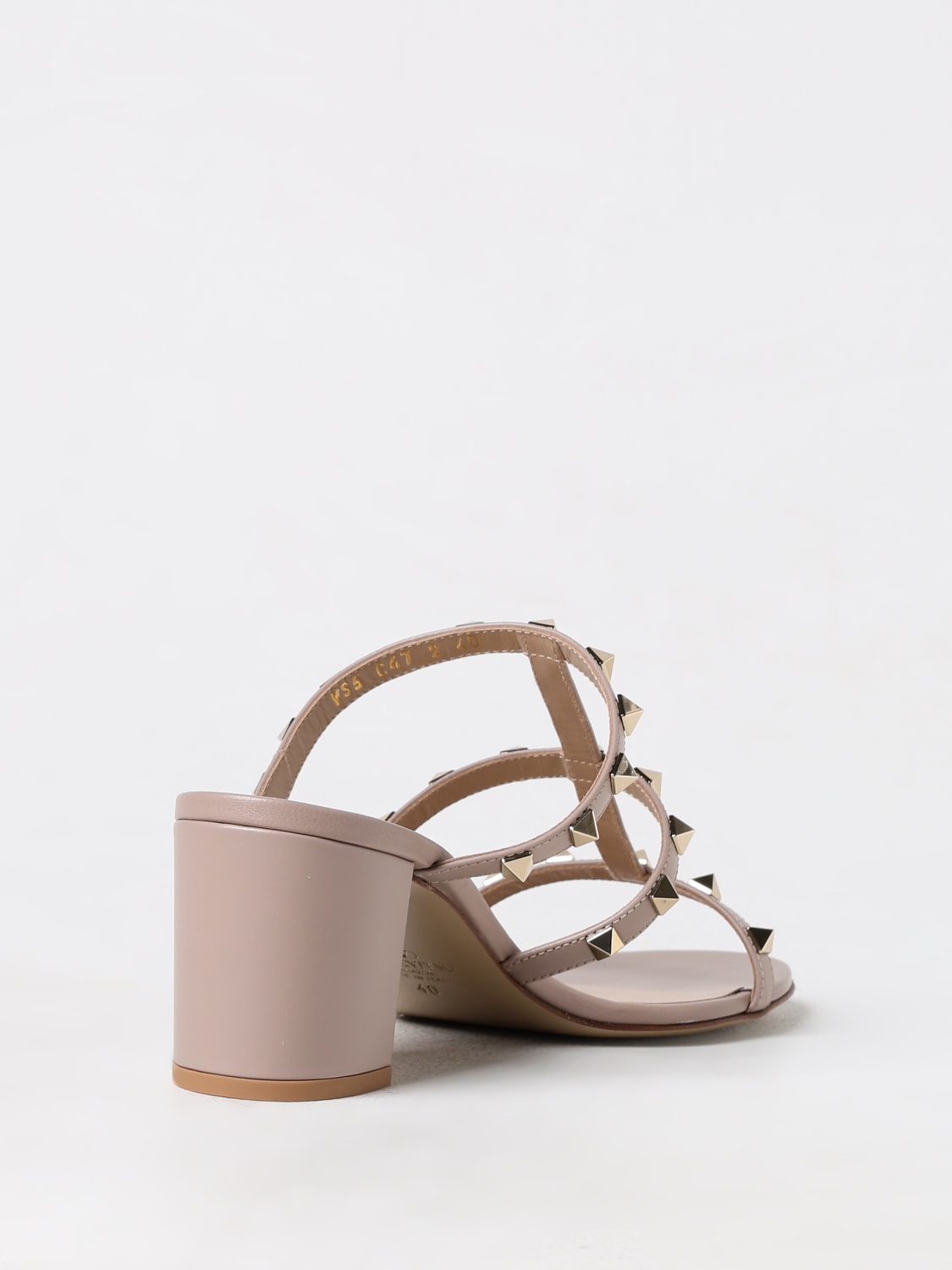 Giglio Sandalo Rockstud Valentino Garavani in nappa Pezzi Unici